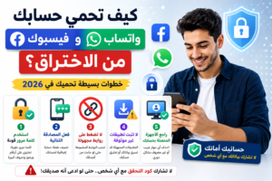 كيف تحمي حسابك على فيسبوك وواتساب من الاختراق؟ خطوات بسيطة مهمة جدًا في 2026