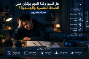هل السهر وقلة النوم يؤثران على الصحة النفسية والجسدية؟ خبراء يحذرون